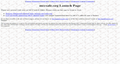 Desktop Screenshot of mccsale.org